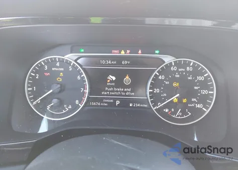 2025 Nissan Pathfinder Sv Fwd z USA, uszkodzony, nr VIN 5N1DR3BA8SC203861